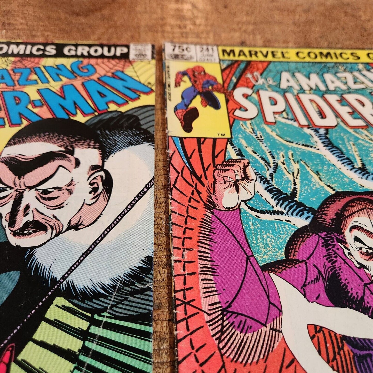 Amazing Spider-Man #240-244 246 254 256 263 Canadian Price Variants Marvel Comic