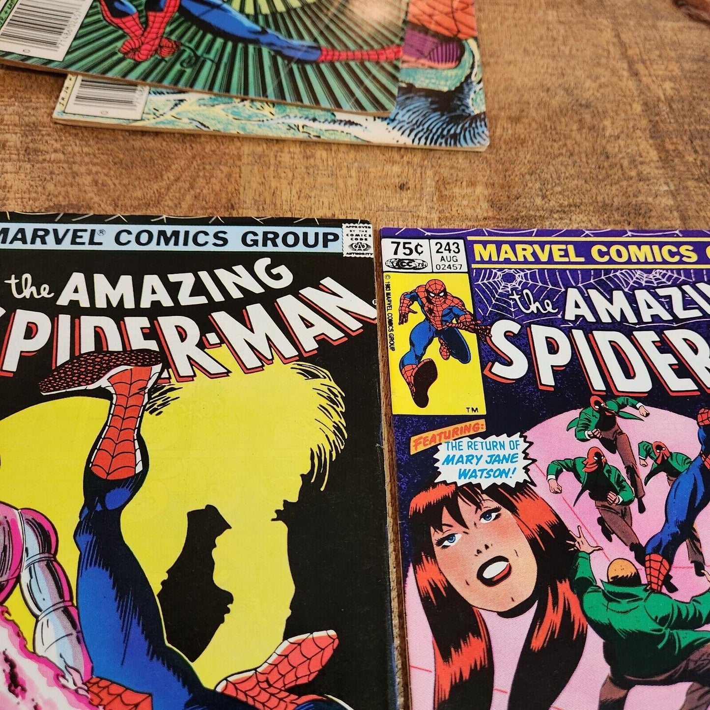 Amazing Spider-Man #240-244 246 254 256 263 Canadian Price Variants Marvel Comic