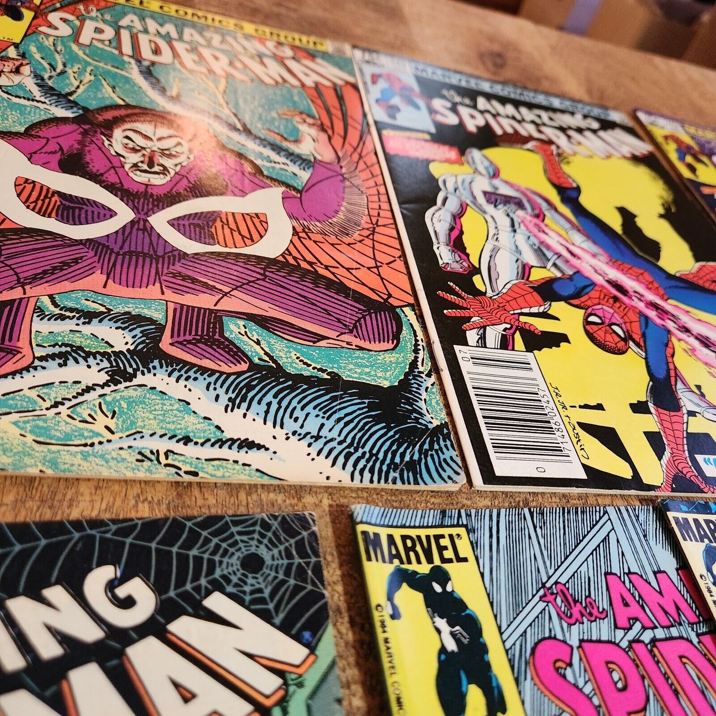 Amazing Spider-Man #240-244 246 254 256 263 Canadian Price Variants Marvel Comic