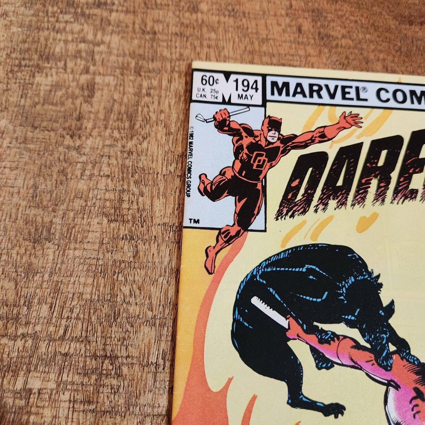 Daredevil #194-201 203 Wolverine App Marvel Comic Book Lot of 9 VF+ 8.5