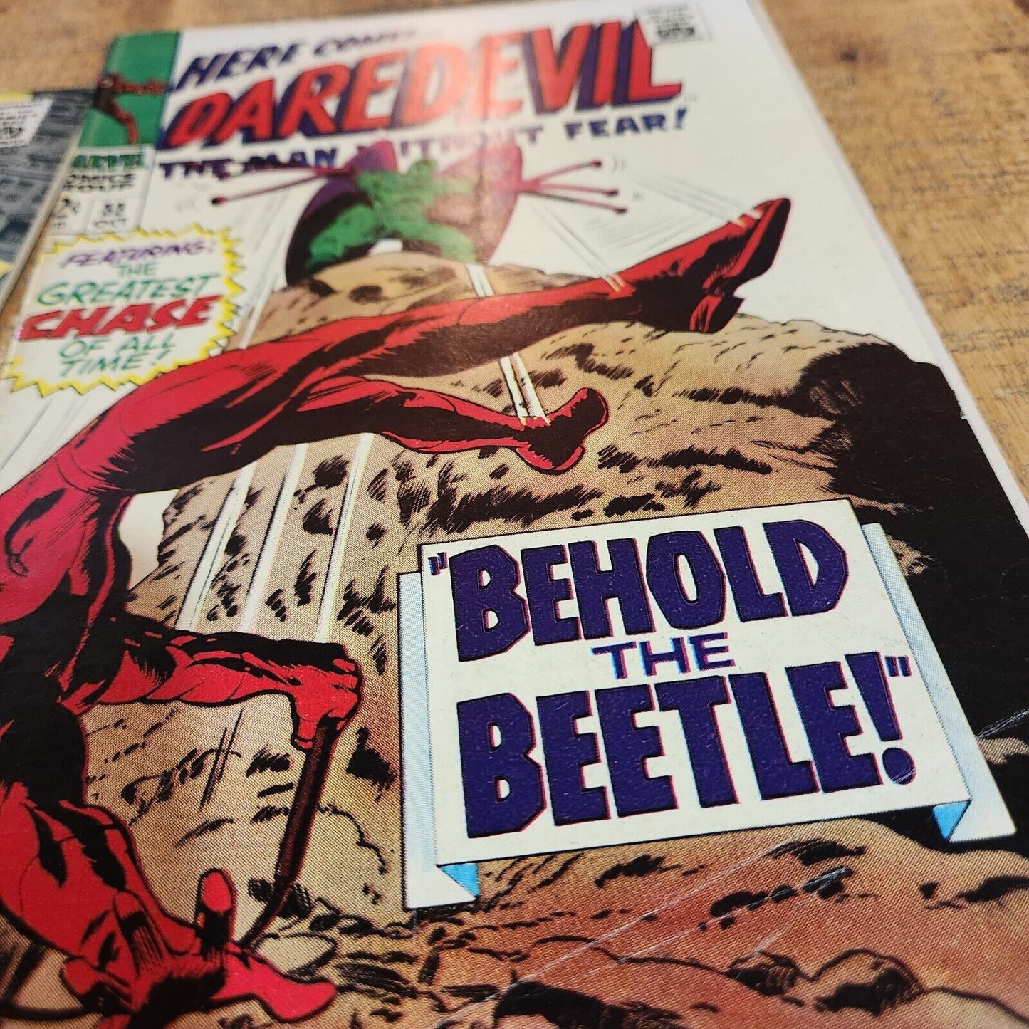 Daredevil #31 33 53 Marvel Comics 12 Cent Cover Lot 5.0 VG/FN Silver Age Beetle