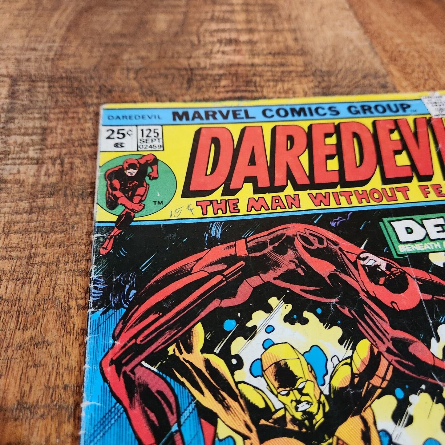 Daredevil #125 126 128 134 135 136 Marvel Comic Book Lot of 6 Copperhead Jester