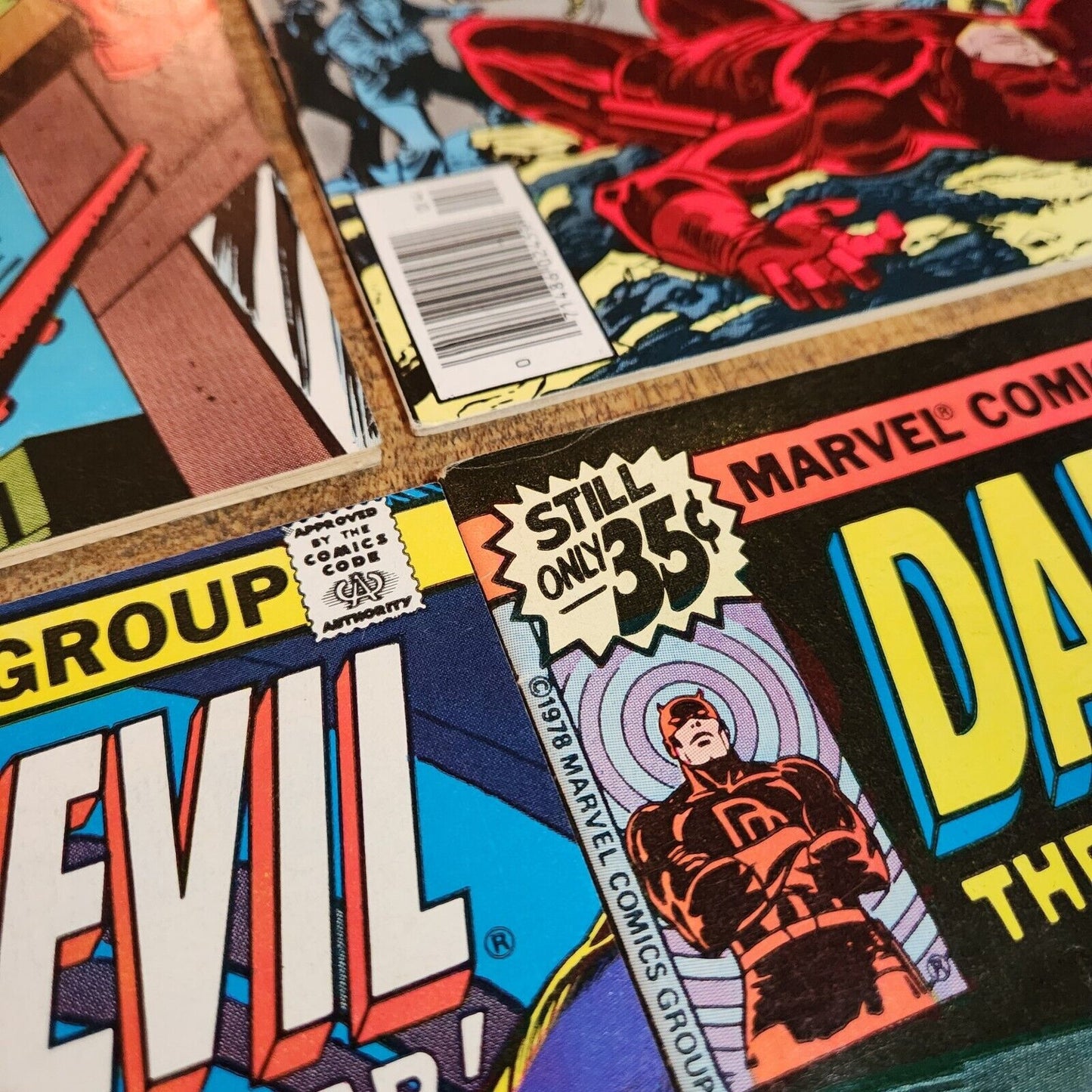 Daredevil #142 143 144 145 154 155 Marvel Comic Book Lot of 6 Black Widow App