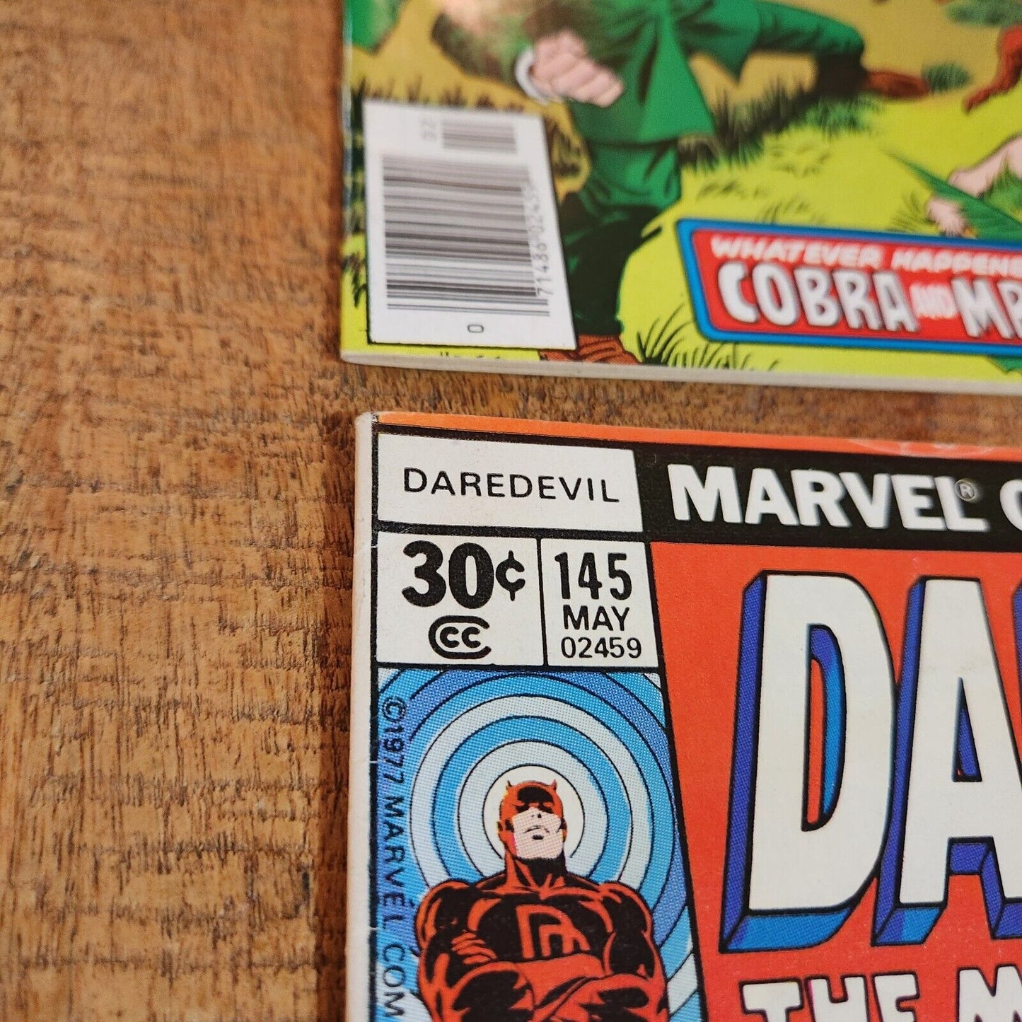 Daredevil #142 143 144 145 154 155 Marvel Comic Book Lot of 6 Black Widow App