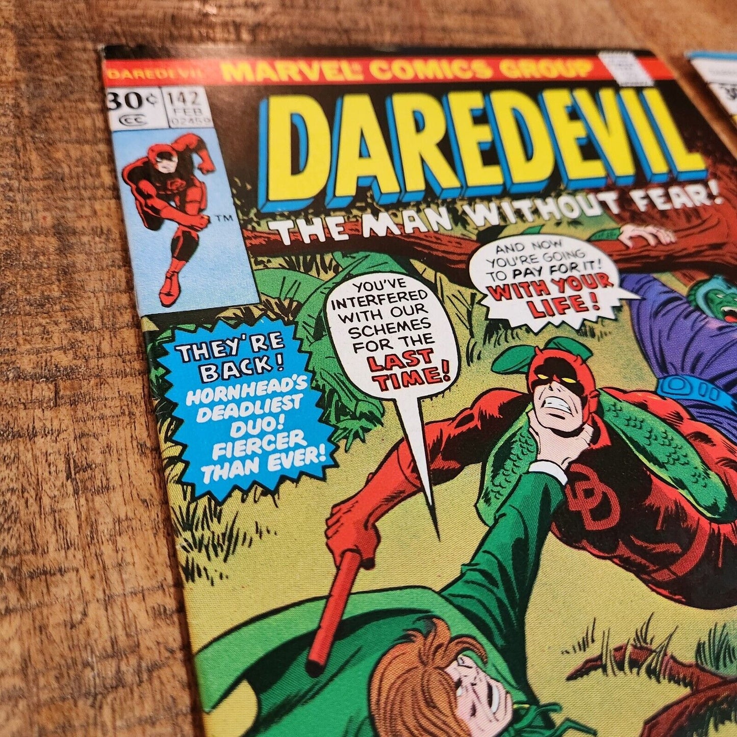 Daredevil #142 143 144 145 154 155 Marvel Comic Book Lot of 6 Black Widow App