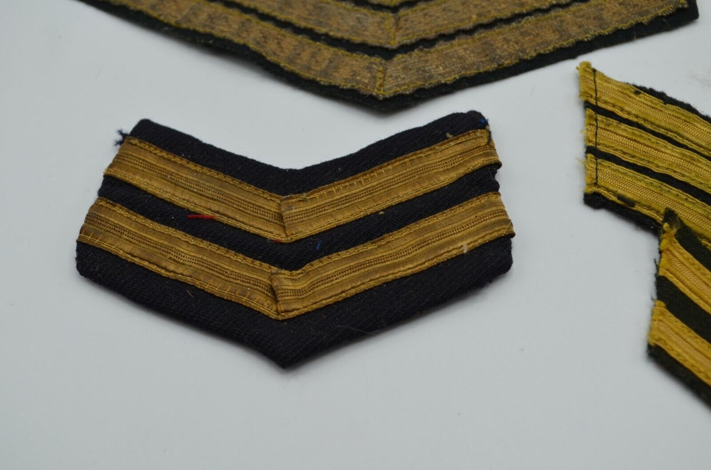 Canadian Military Army RCAF Patch Lot Ardvaad Chevron Crown Wreath WW2 Vtg