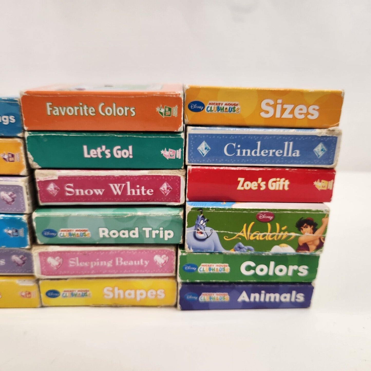 Disney Sesame Street Pilbook Mini Board Books Lot of 36 Kids Stories