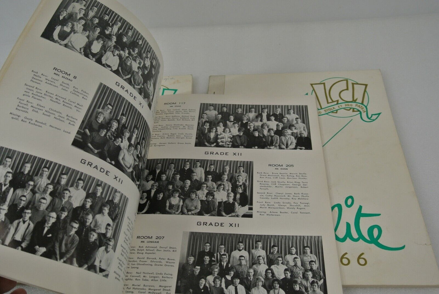 Lethbridge Collegial Institute Spotlite Yearbooks 1963 6 65 66 Alberta Canada