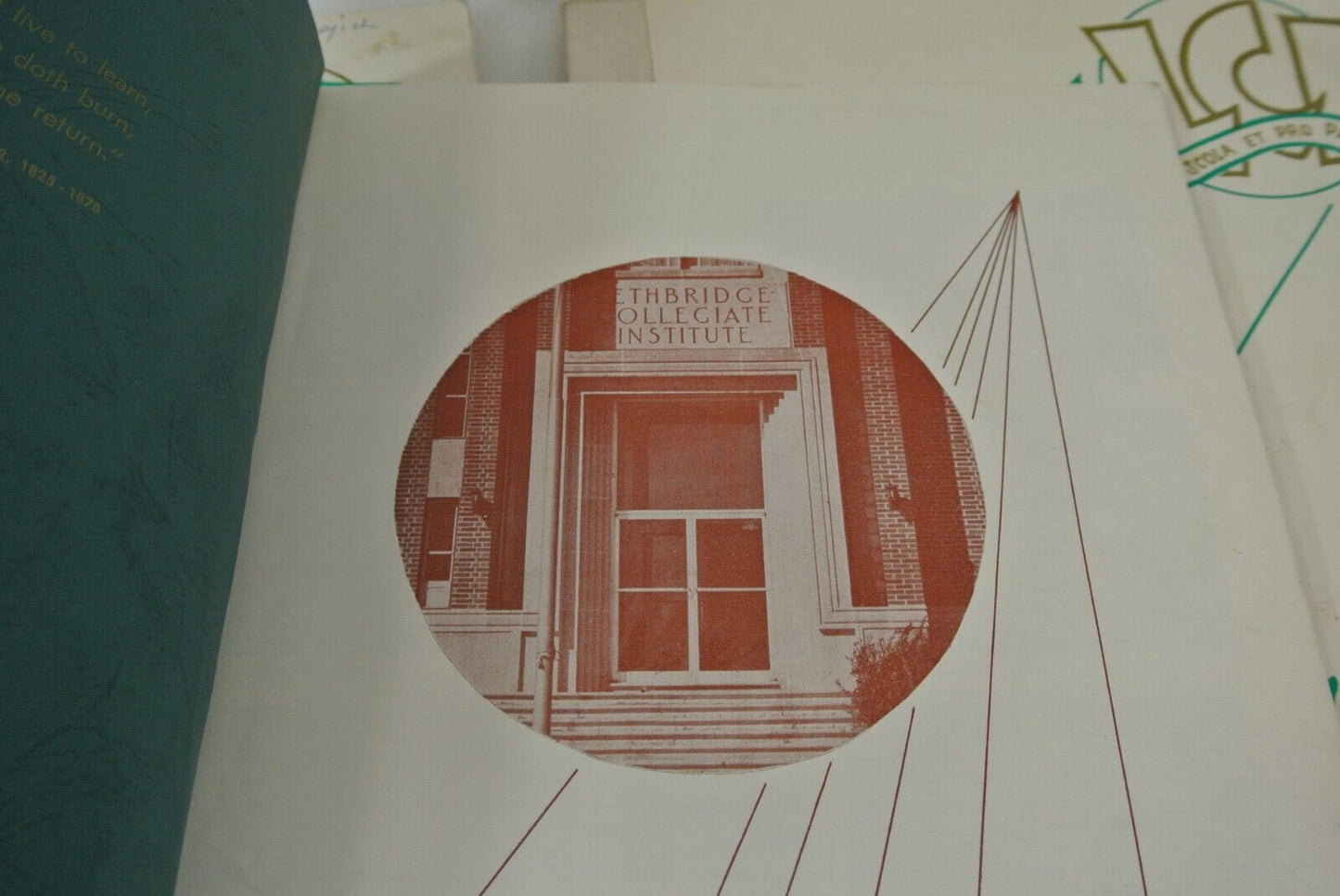 Lethbridge Collegial Institute Spotlite Yearbooks 1963 6 65 66 Alberta Canada