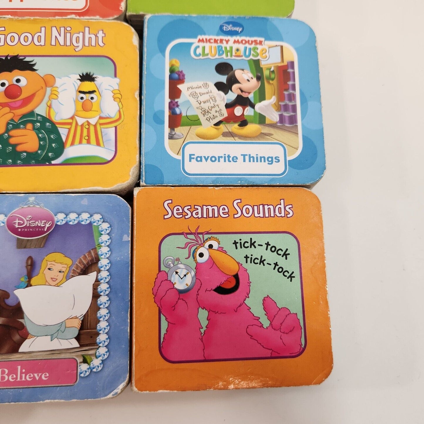 Disney Sesame Street Pilbook Mini Board Books Lot of 36 Kids Stories