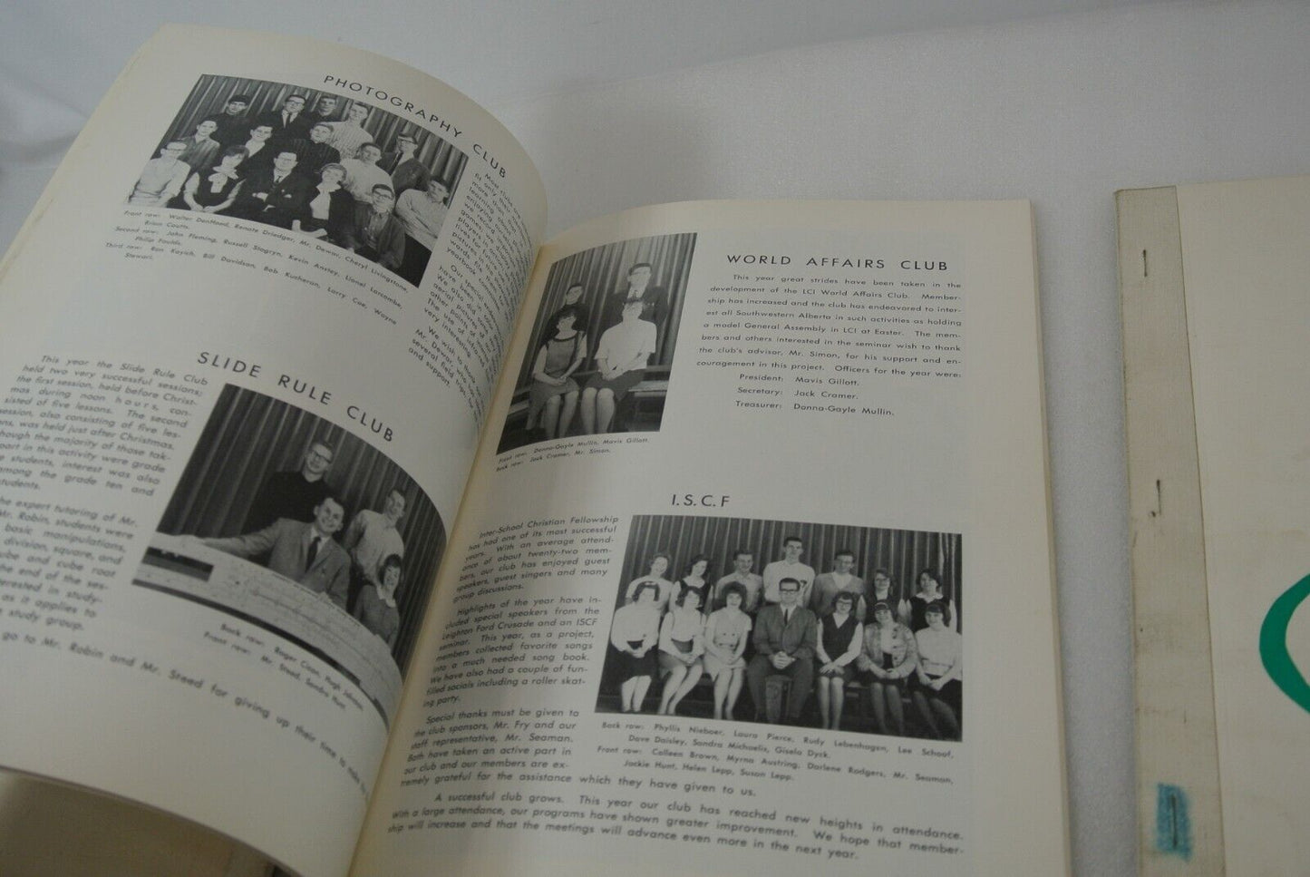 Lethbridge Collegial Institute Spotlite Yearbooks 1963 6 65 66 Alberta Canada