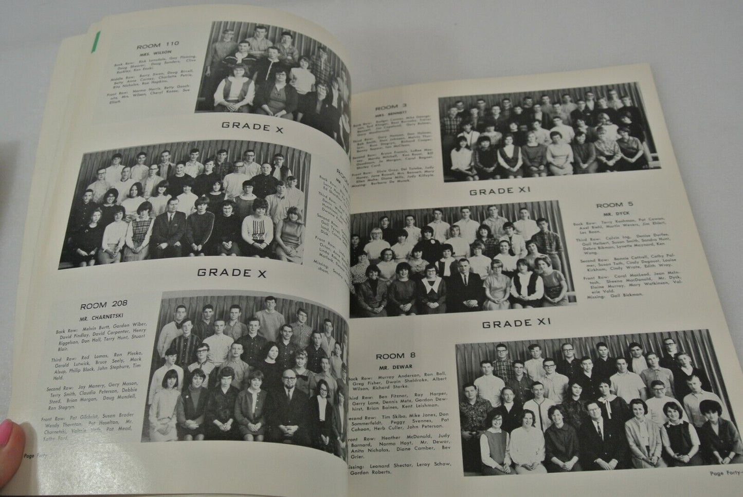 Lethbridge Collegial Institute Spotlite Yearbooks 1963 6 65 66 Alberta Canada