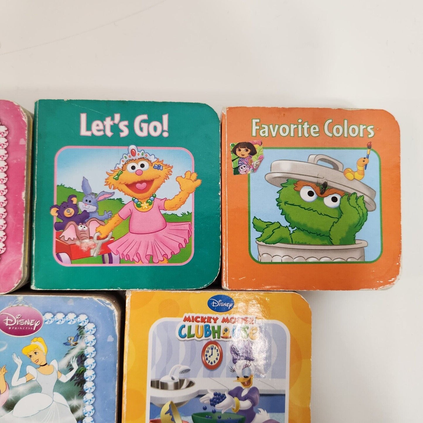 Disney Sesame Street Pilbook Mini Board Books Lot of 36 Kids Stories