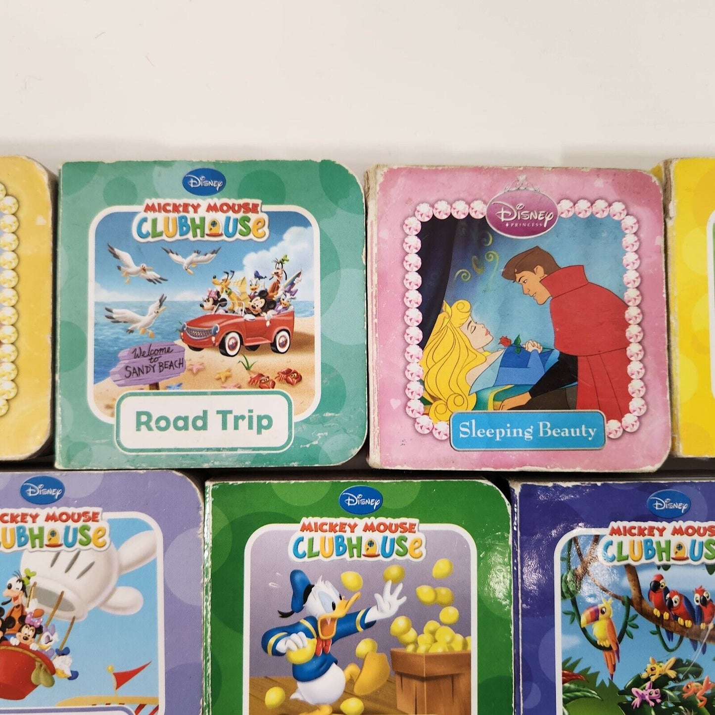 Disney Sesame Street Pilbook Mini Board Books Lot of 36 Kids Stories